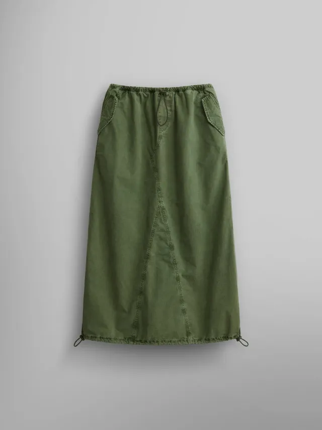 Alpha Industries Drawcord Skirt fusta verde OG-107