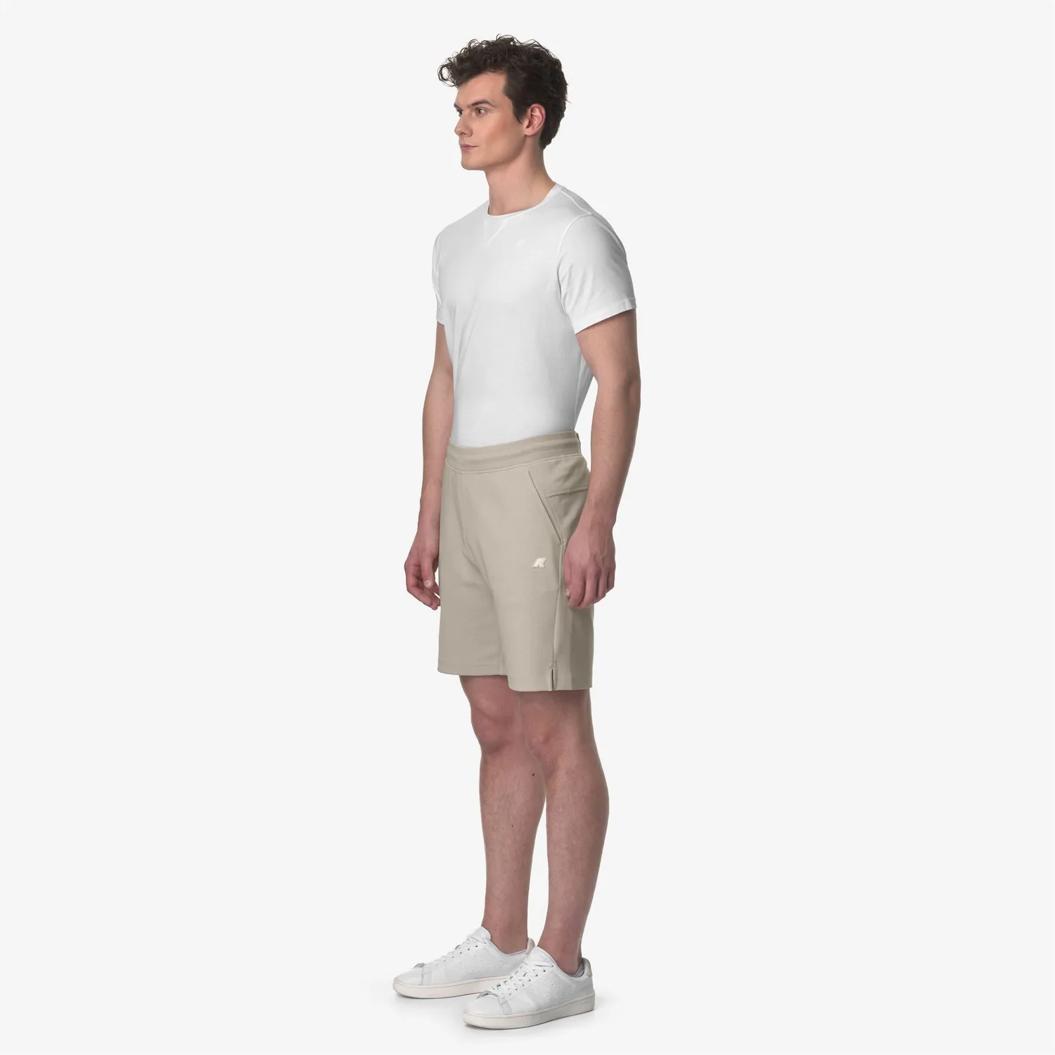 K-Way Keny K2122XW pantaloni scurti bej bumbac