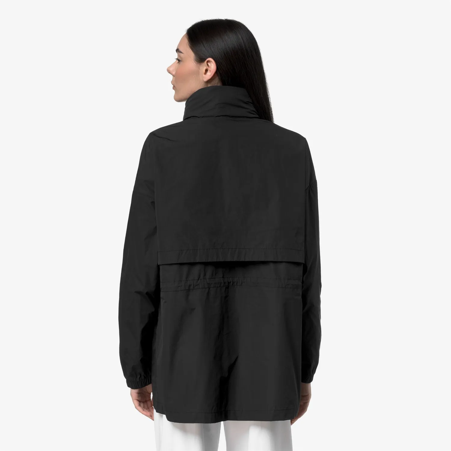K-Way Aubeline K6132PW geaca dama negru impermeabila