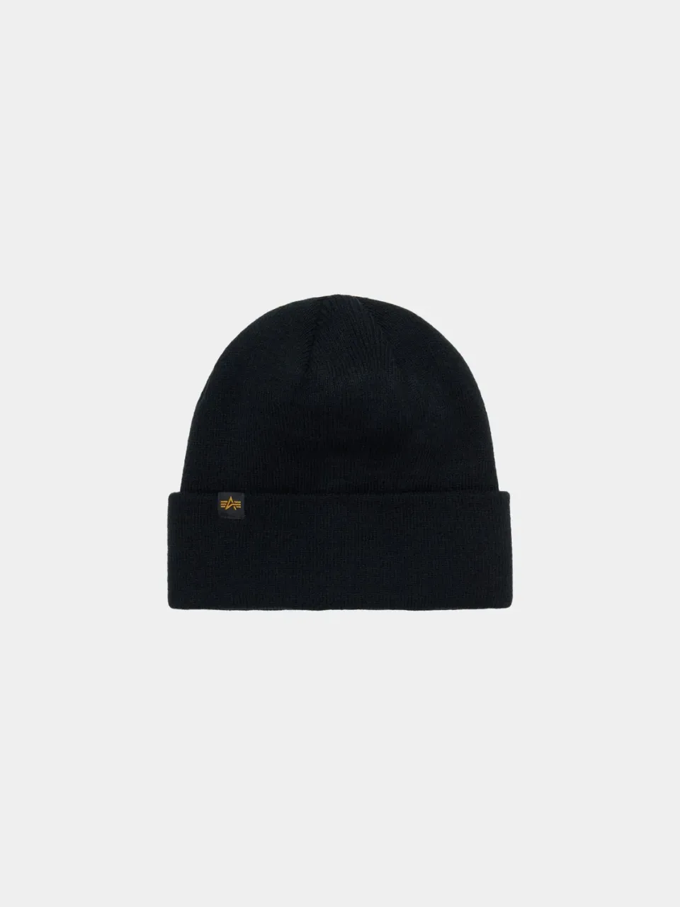 Alpha Industries Essential Short Cuff caciula negru