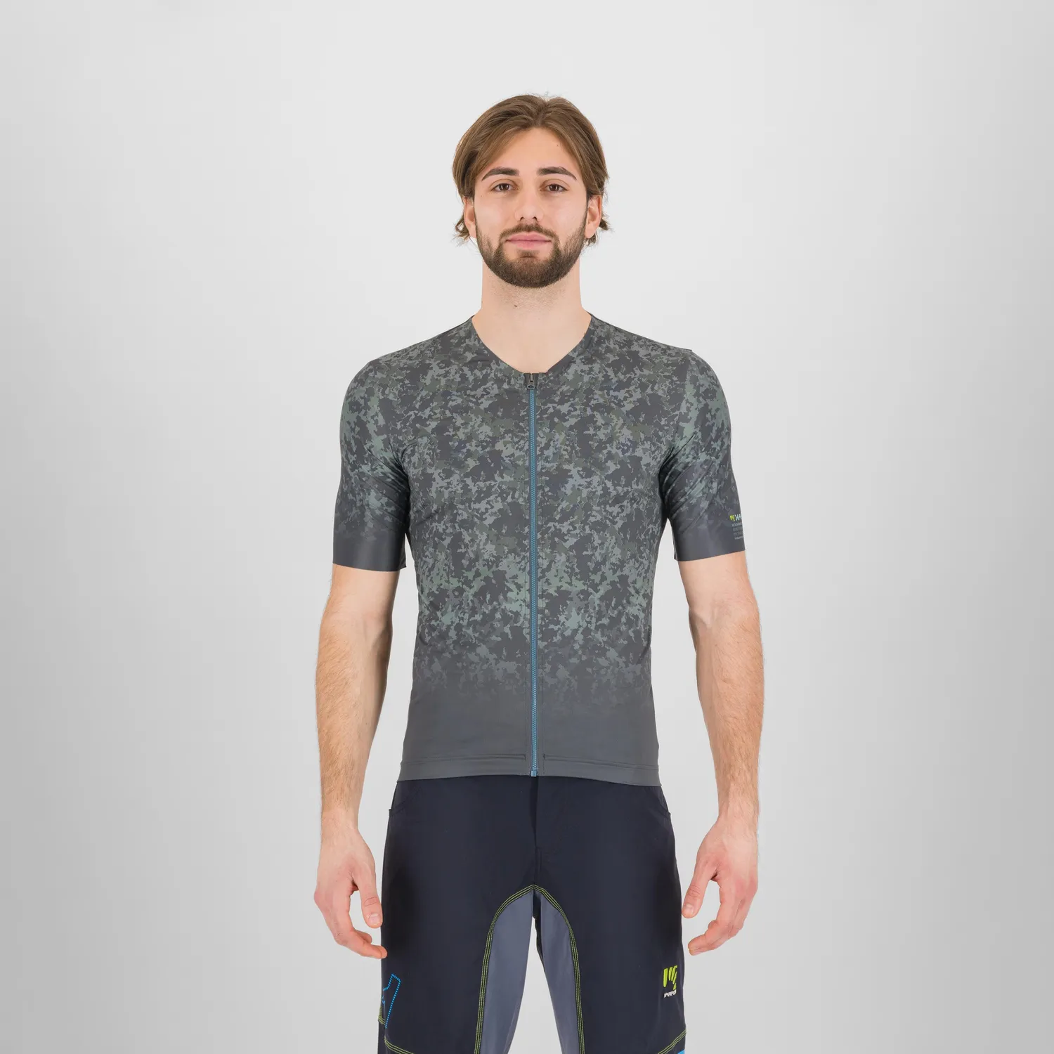 Karpos Sarca Jersey tricou ciclism full-zip respirabil