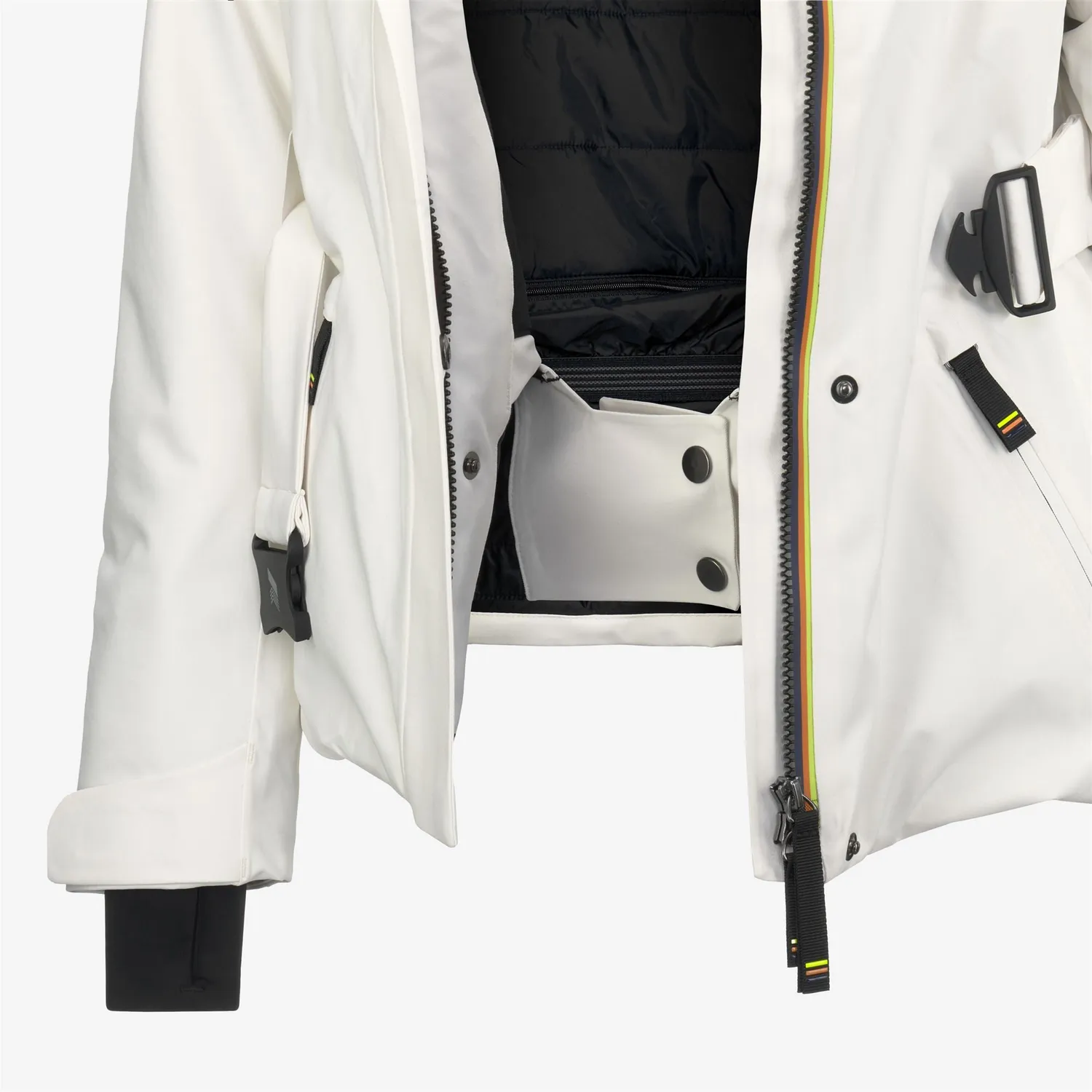 K-Way Chevril Micro Twill geacă White Gardenia schi