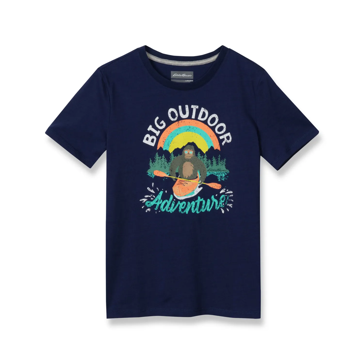 Eddie Bauer Boys Graphic T-Shirt tricou gri XXS