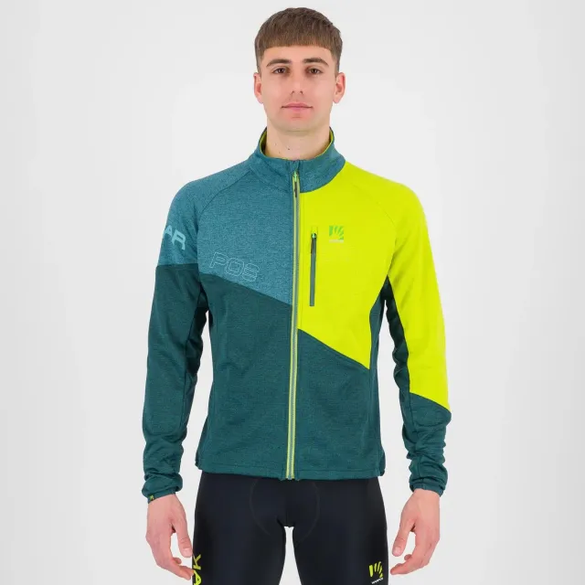 Karpos Val Viola fleece full-zip ciclism