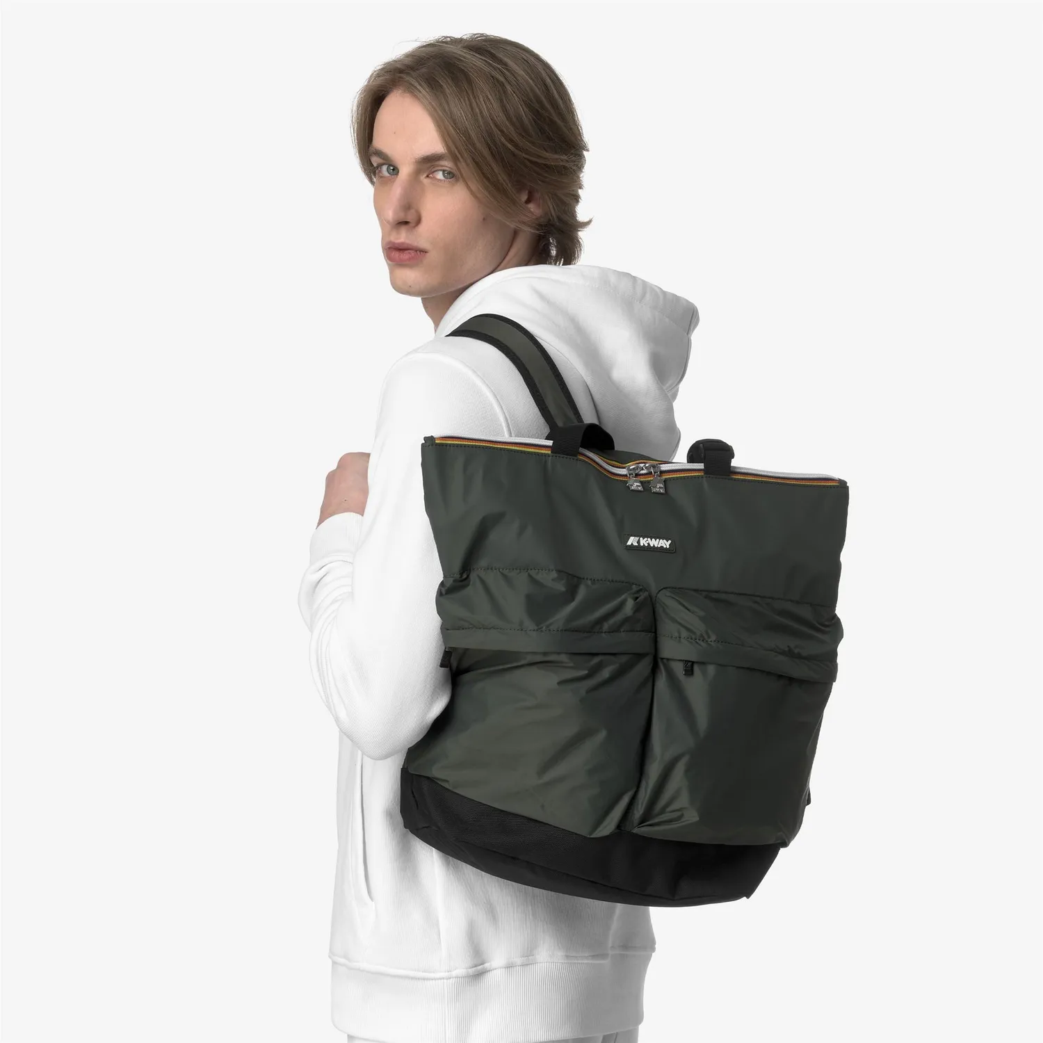 K-Way Noam Shopping Bag geantă verde