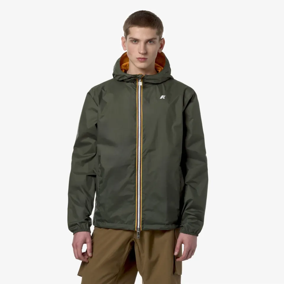 K-Way Jake K2124EW geaca reversibila barbati verde portocaliu