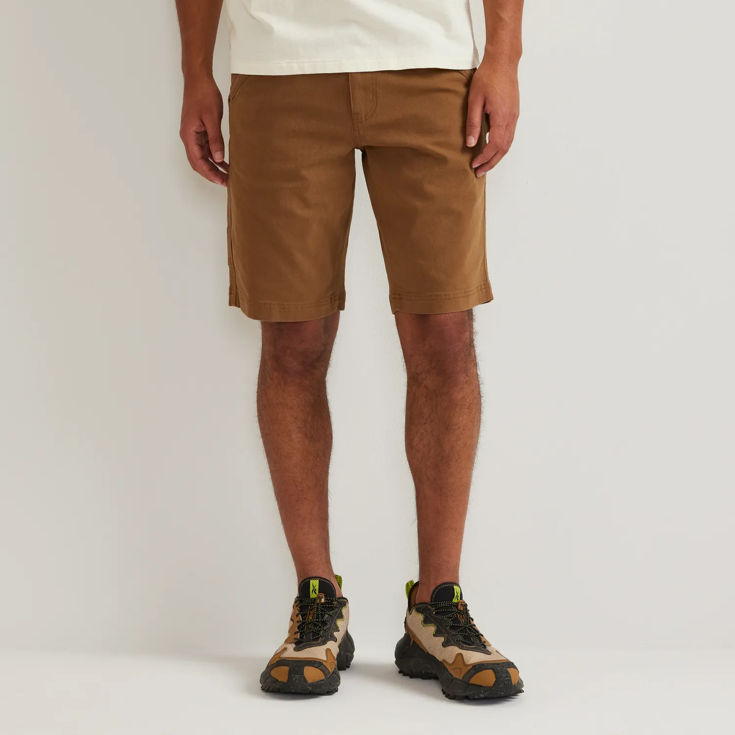 Eddie Bauer Mountain Flex 2.0 pantaloni scurti maro stretch