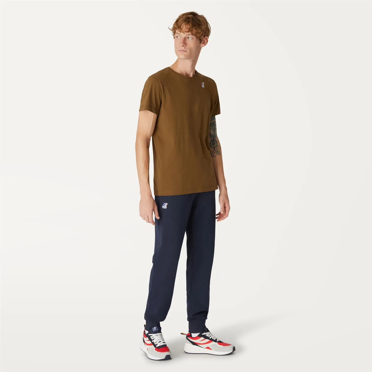 K-Way Le Vrai Bishop pantaloni sport unisex albastru
