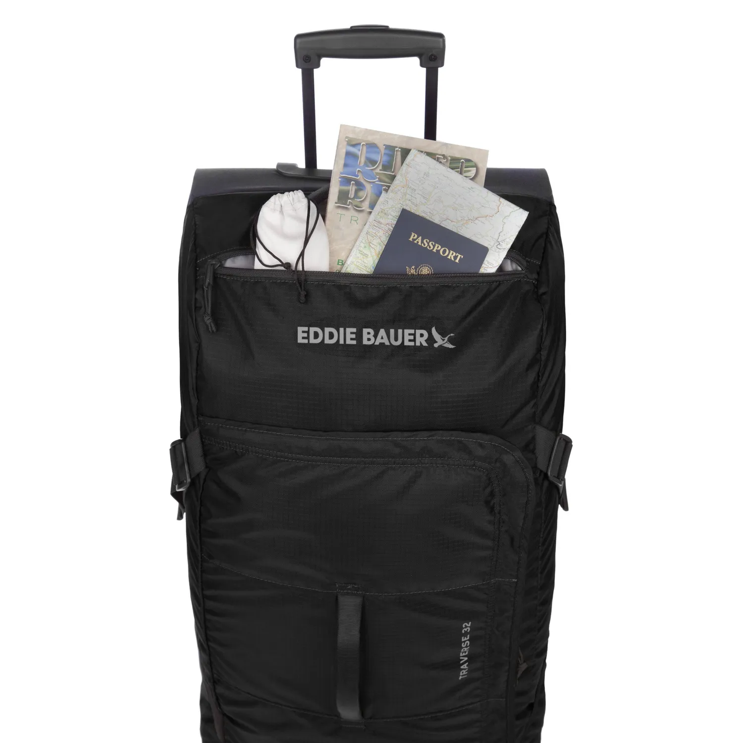 Eddie Bauer Traverse geantă voiaj cu roți 78L neagră