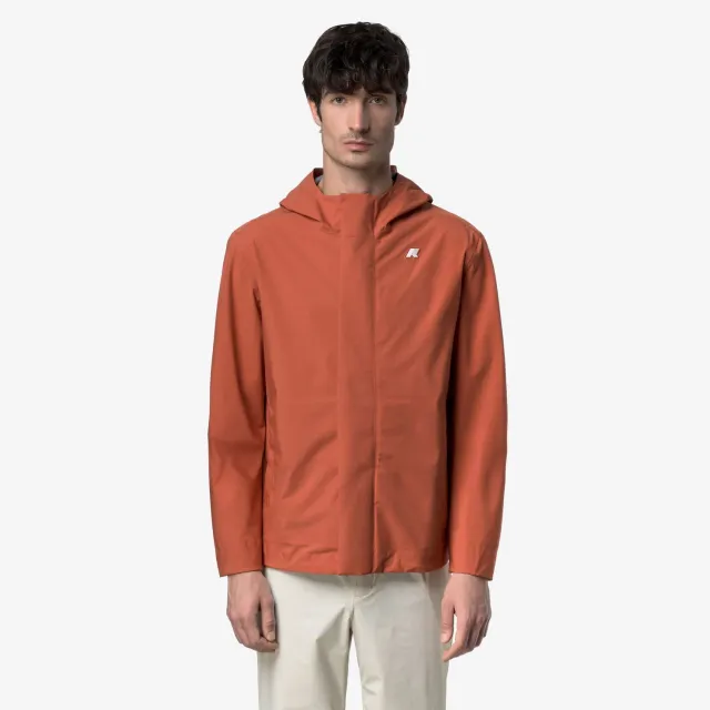 K-Way Jacko Stretch 2L geaca portocalie impermeabila