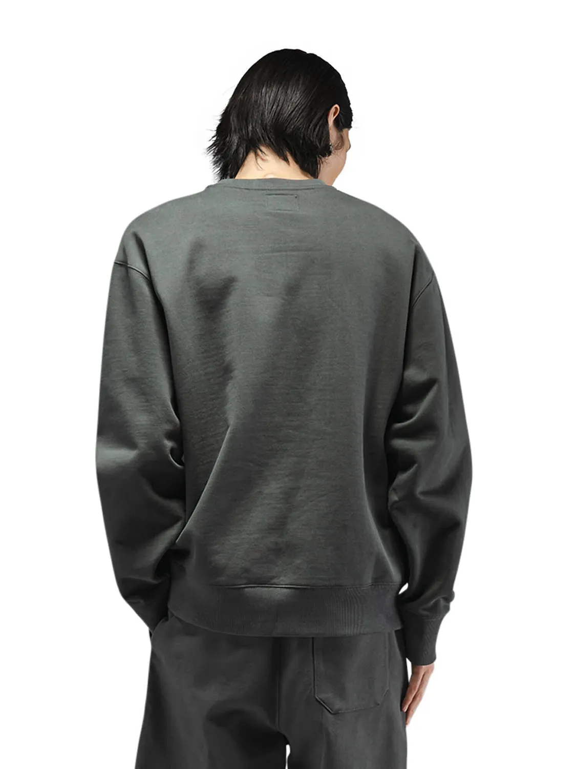 Alpha Industries French Terry Crewneck Gen II bluză charcoal moale