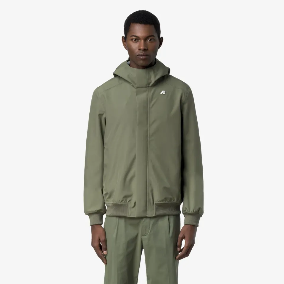 K-Way Joachim Bonded Jersey K2145MW geaca barbati verde