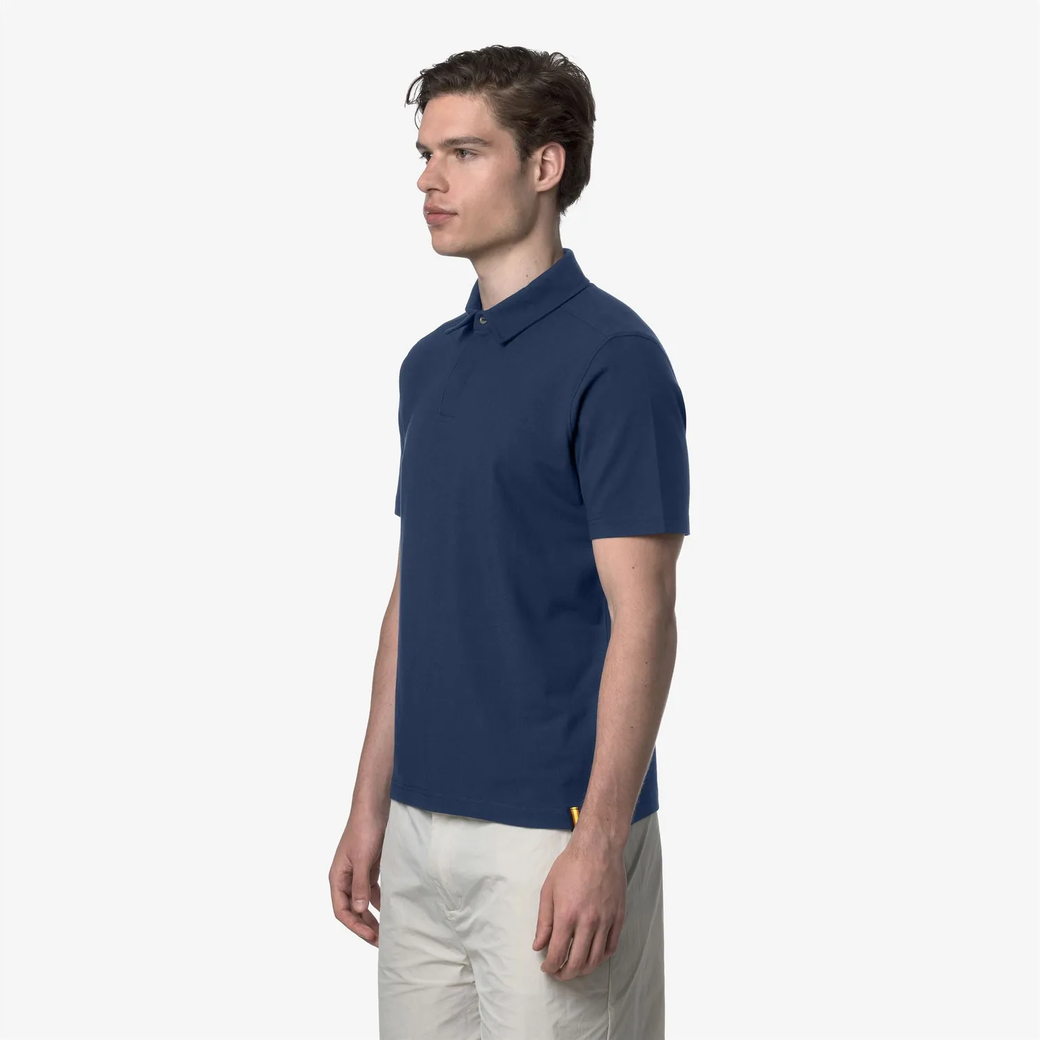 K-Way Vincelle Cotton polo barbati albastru bumbac