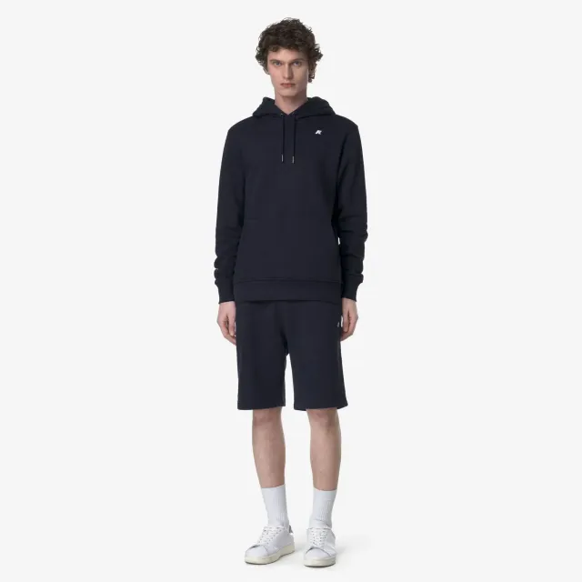 K-Way Erik French Terry pantaloni scurti barbati albastru