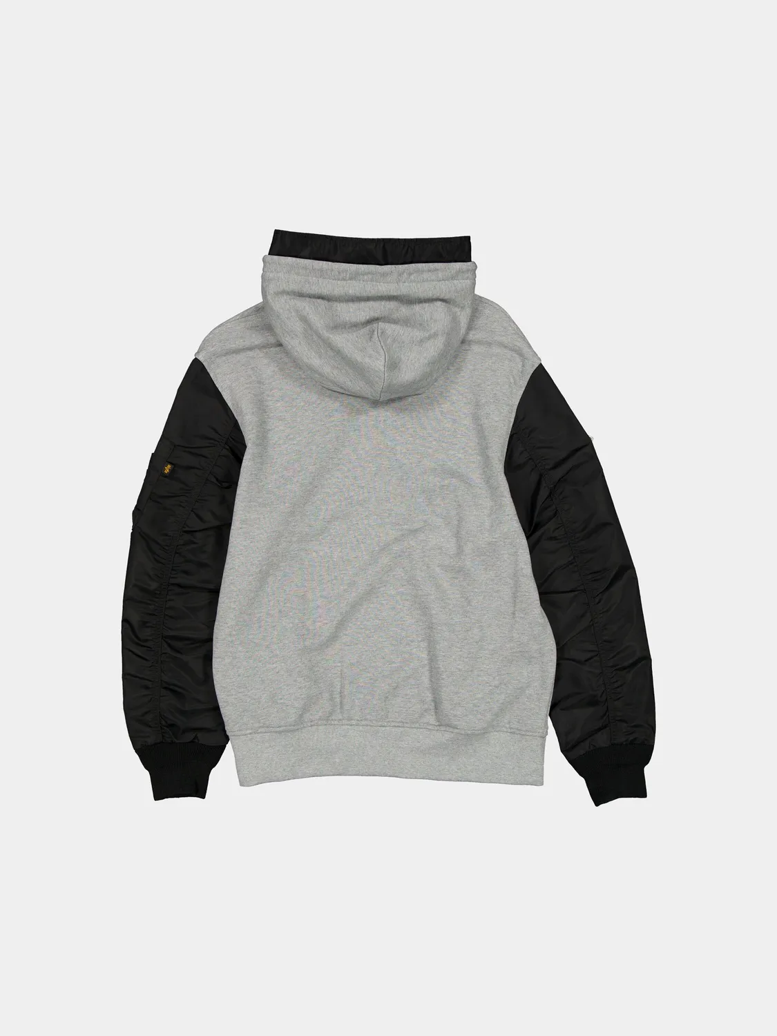 Alpha Industries MA-1 Oakland Raiders hanorac negru bumbac