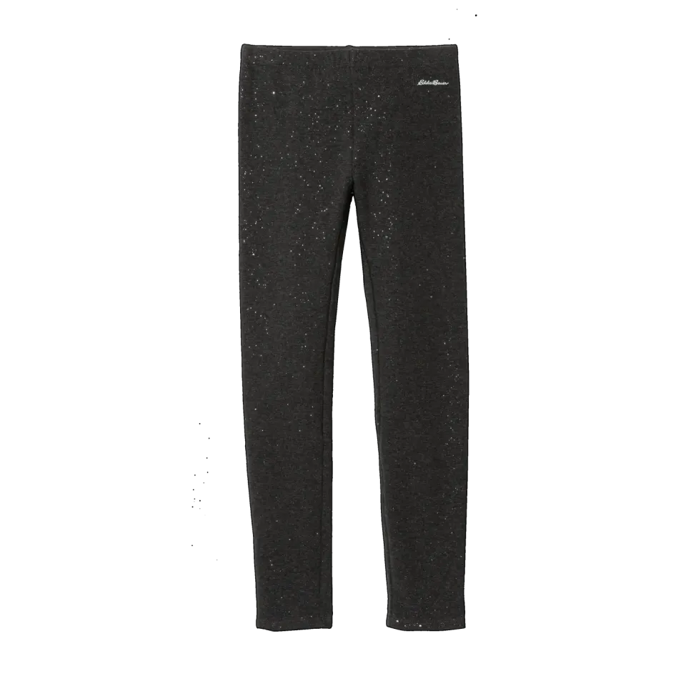 Eddie Bauer Rock Hopper colanți fete negri pluș