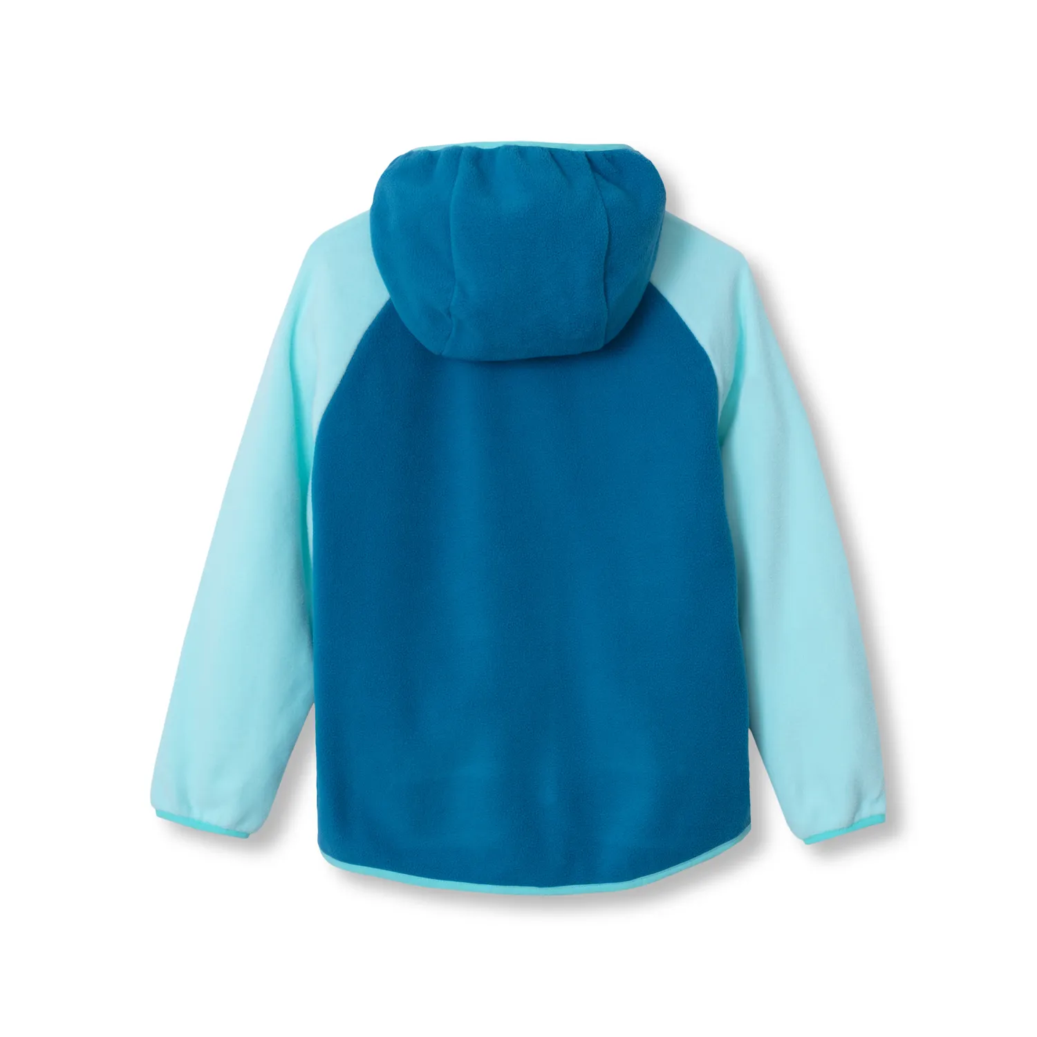 Eddie Bauer Quest geaca fleece fete Aqua cu gluga plusata