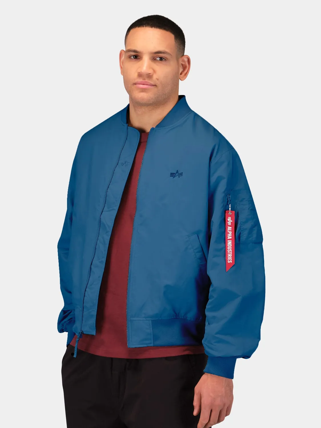 Alpha Industries L-2B Hunter geaca gri impermeabilă