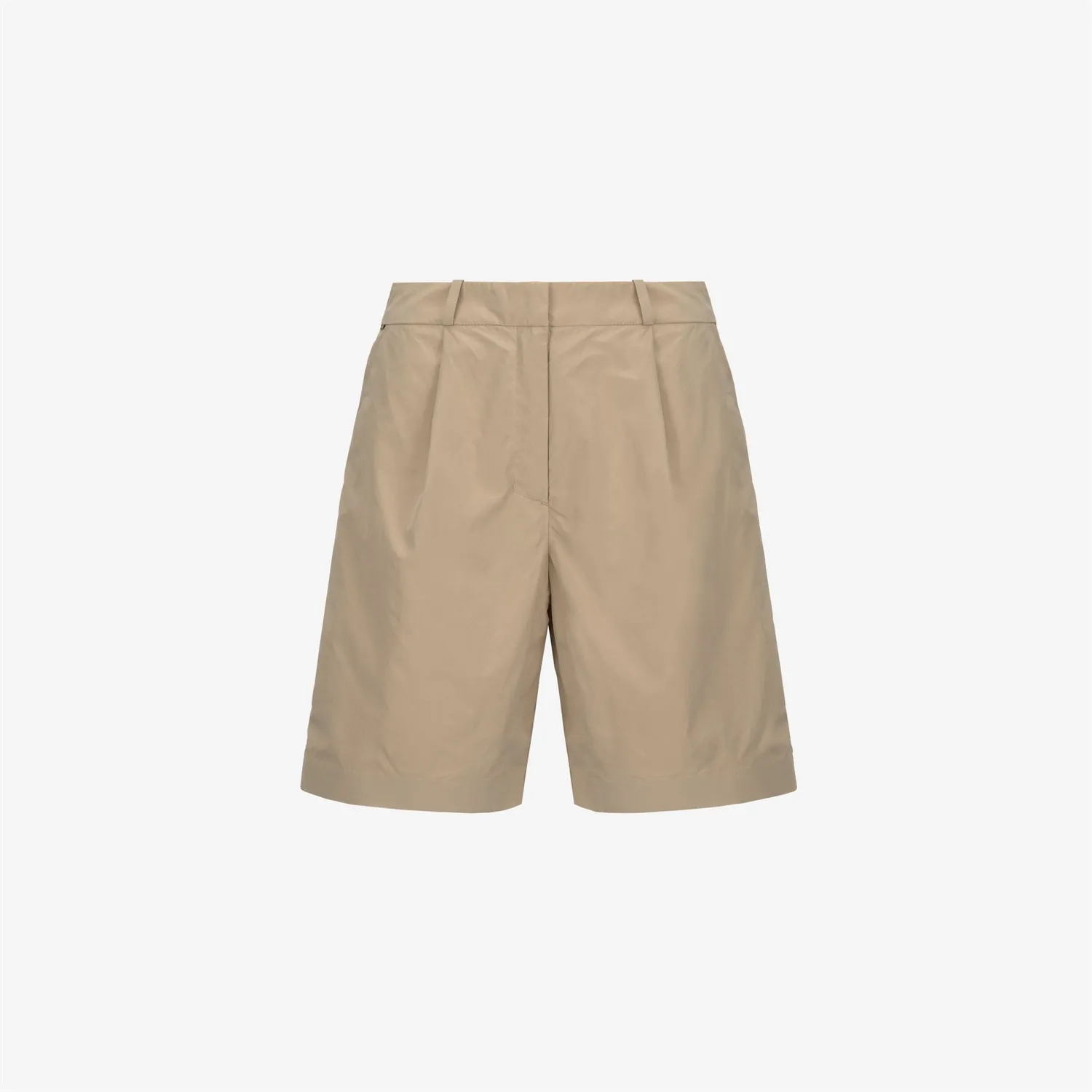 K-Way Allen Peach pantaloni scurti dama bej microfibra