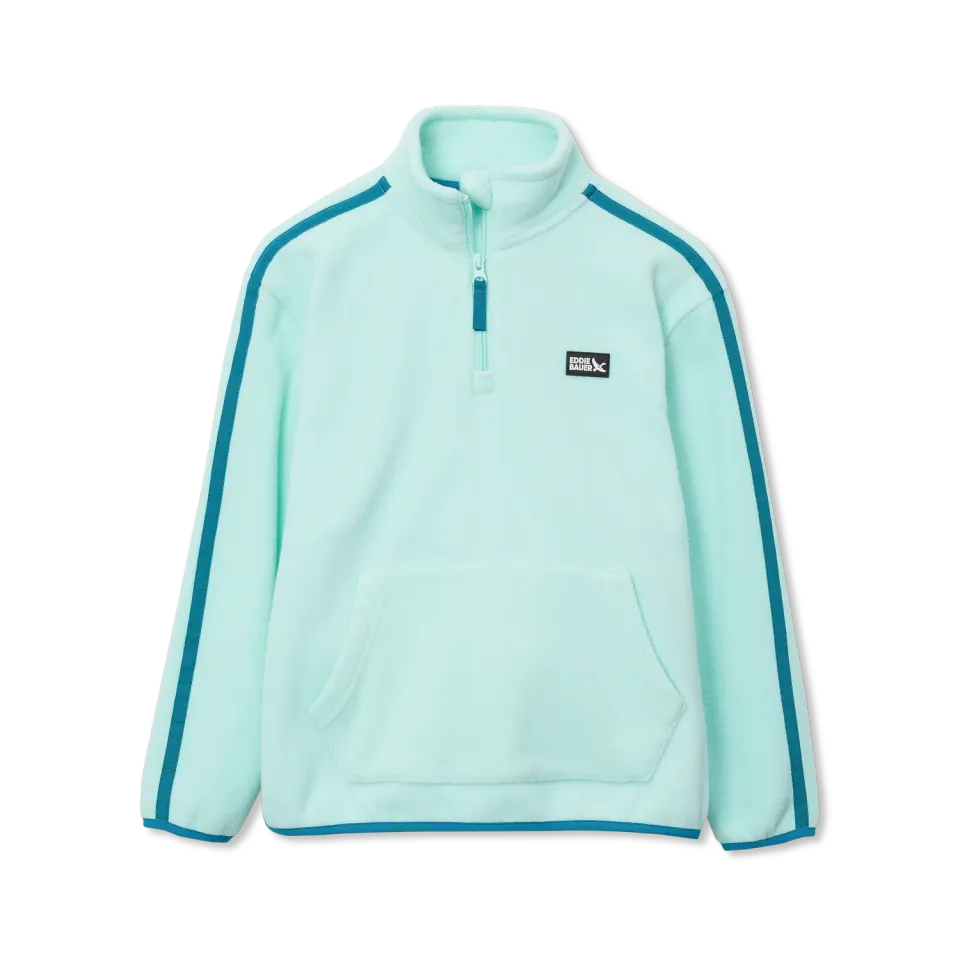 Eddie Bauer Quest Fleece polar fete albastru cu fermoar