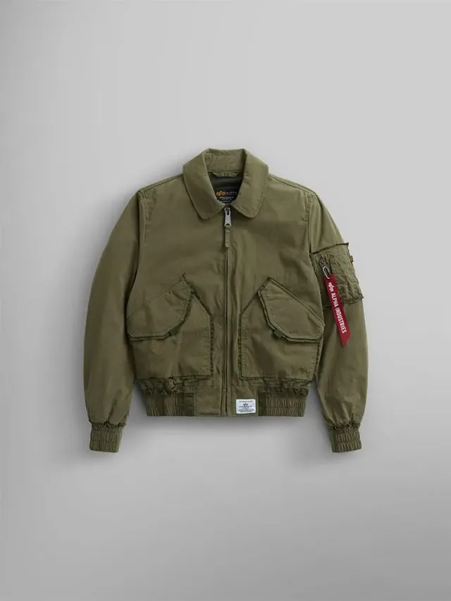 Alpha Industries CWU 36/P Mod Bomber Jacket geaca dama verde