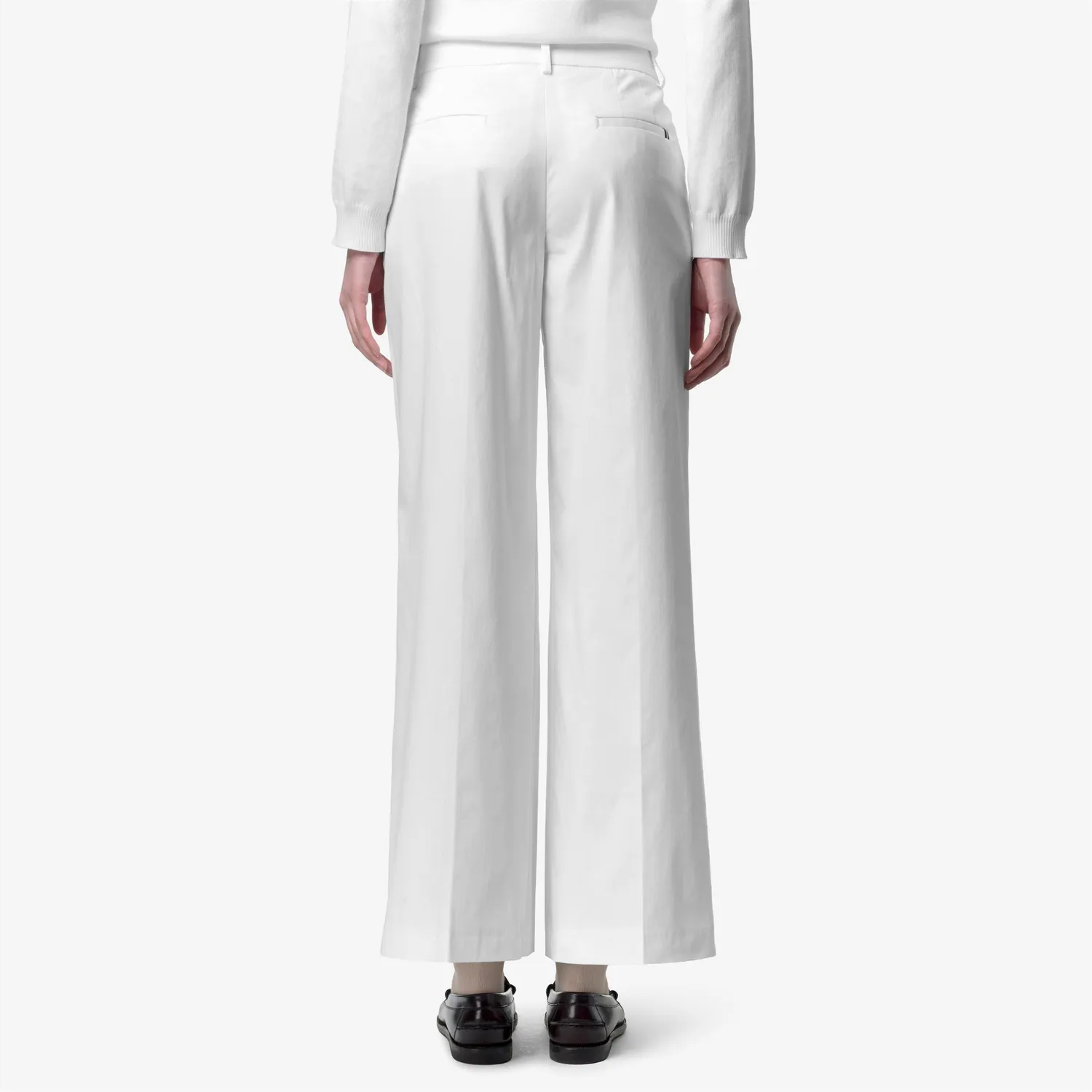 K-Way Tya Twill Tech pantaloni chino dama albi stretch