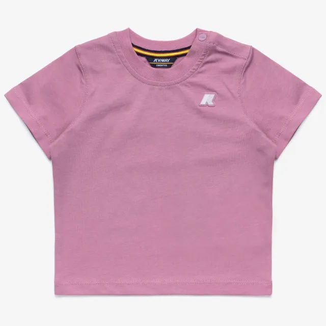 K-Way E. Pete Jersey tricou copii violet glicine