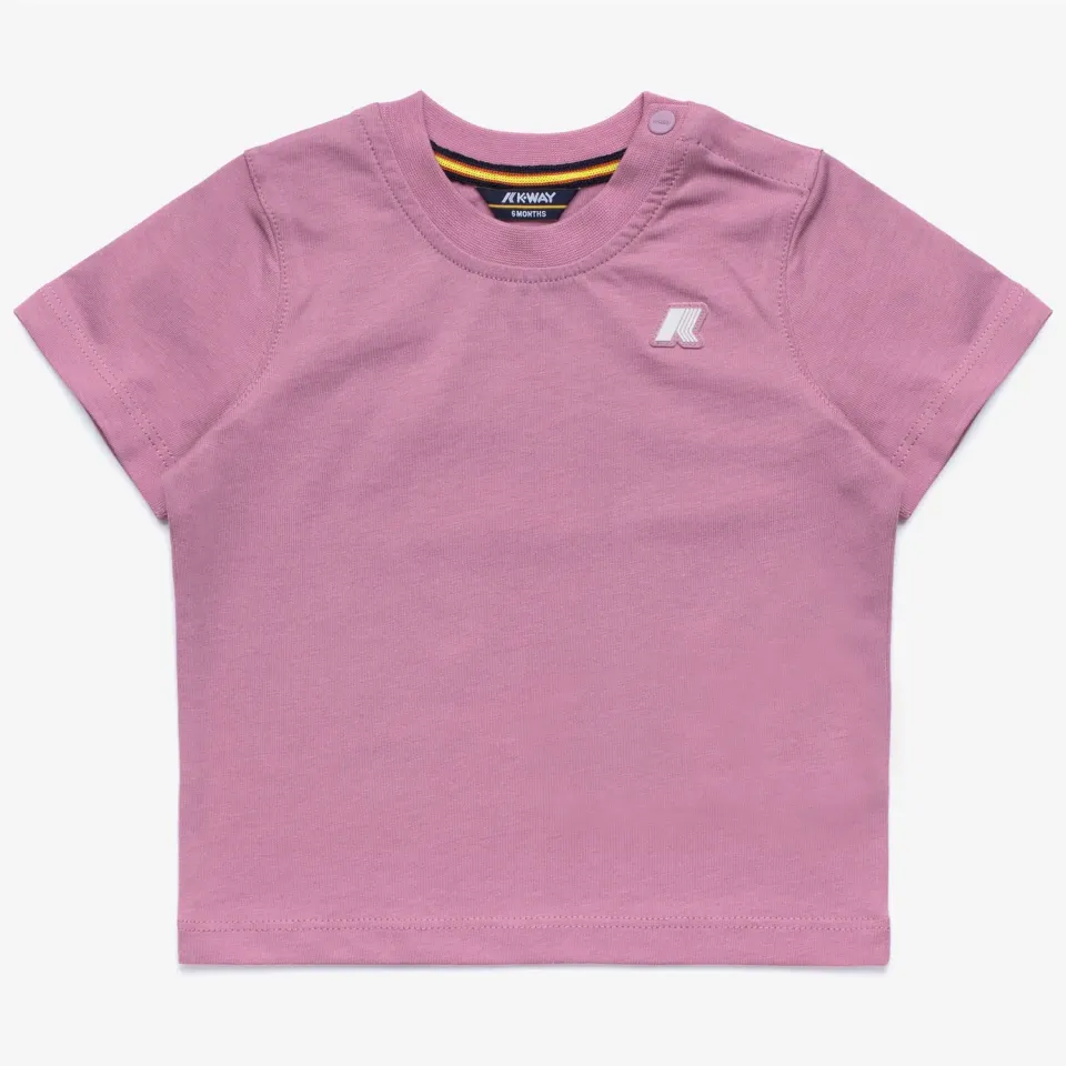 K-Way E. Pete Jersey tricou copii violet glicine