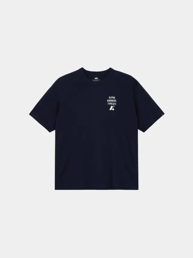 Alpha Industries UNFRM Search Destroy tricou lead blue bumbac