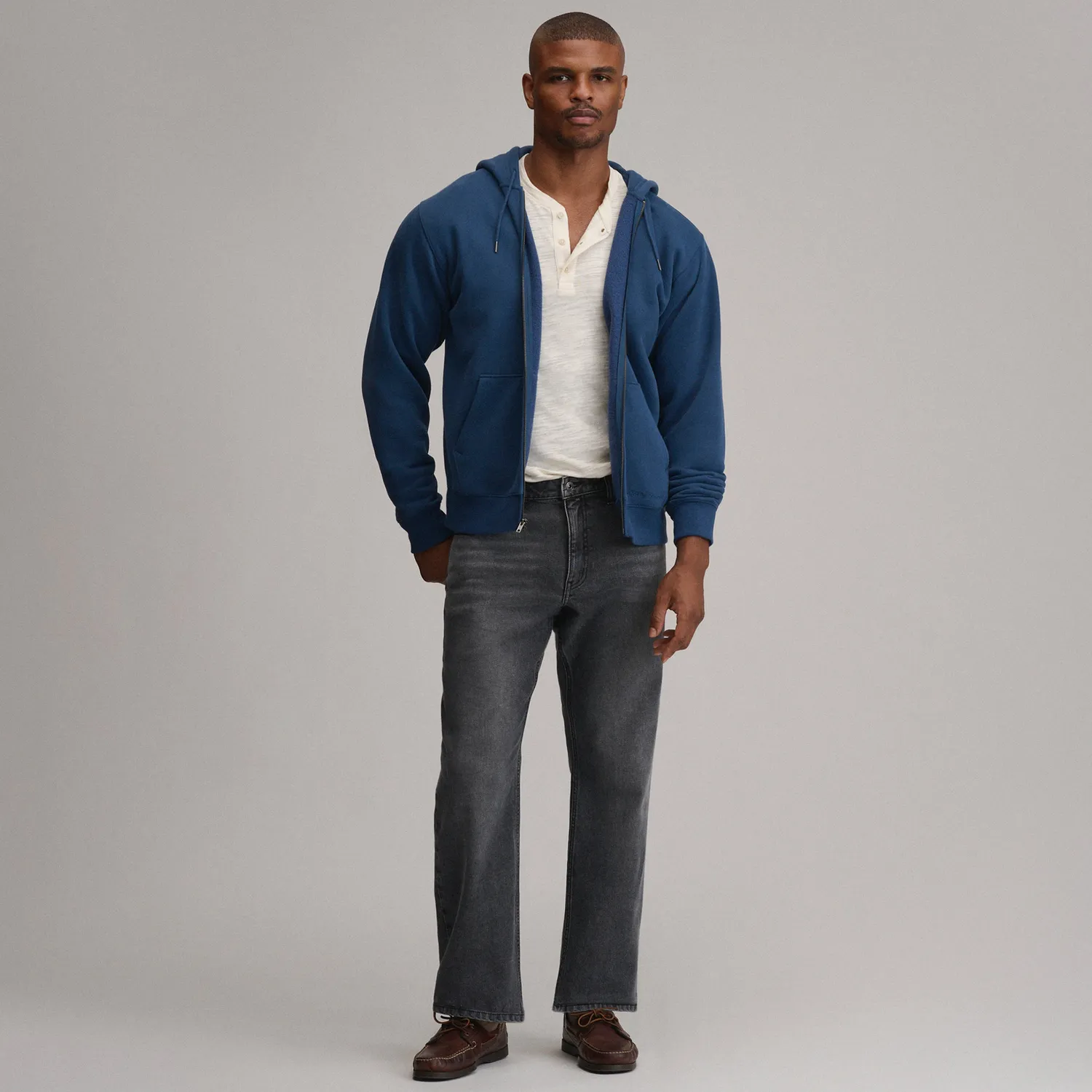 Eddie Bauer Eddie's Flex Jean Relaxed blugi indigo elastici