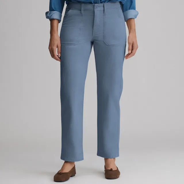 Eddie Bauer Stretch Relaxed pantaloni dama Camel