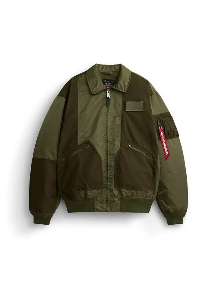 Alpha Industries CWU 36/P Mod geacă verde mixtă