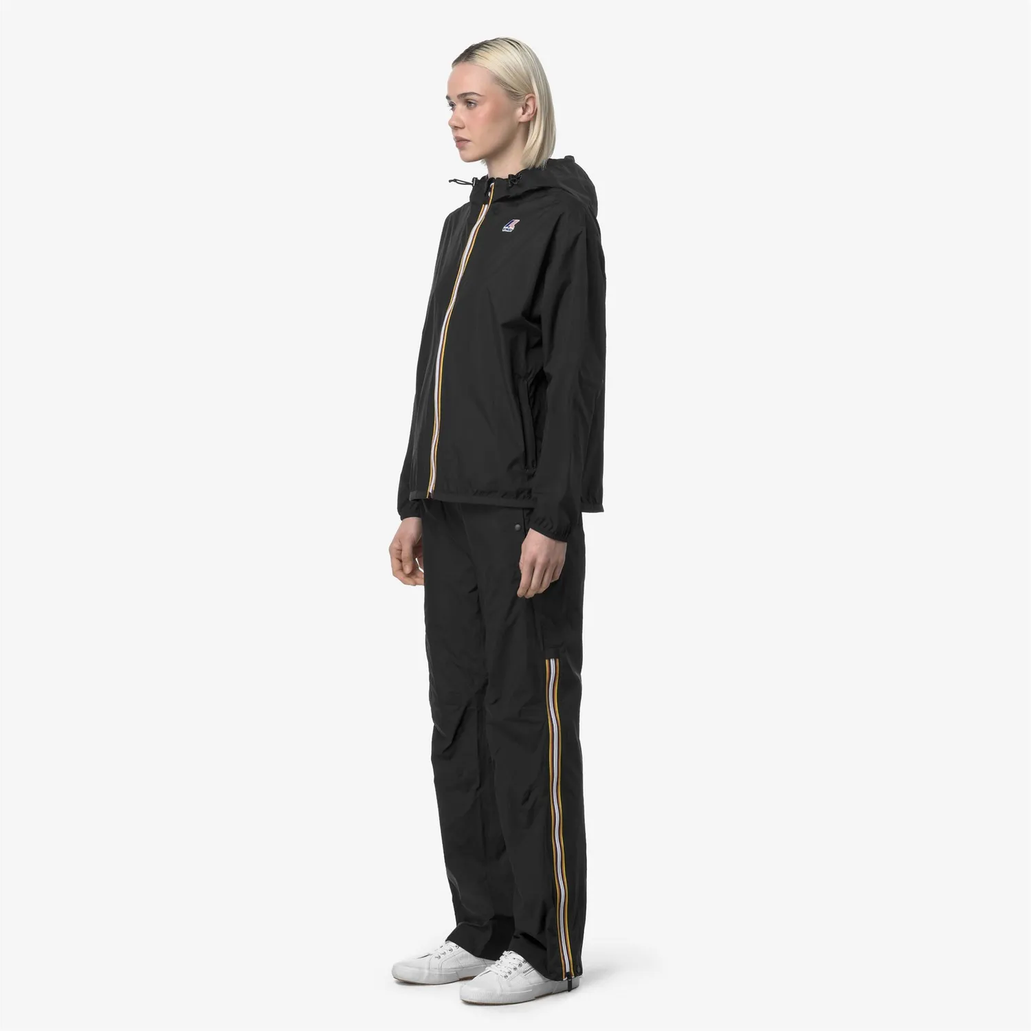 K-Way Le Vrai 4.0 Ethan pantaloni sport unisex negri