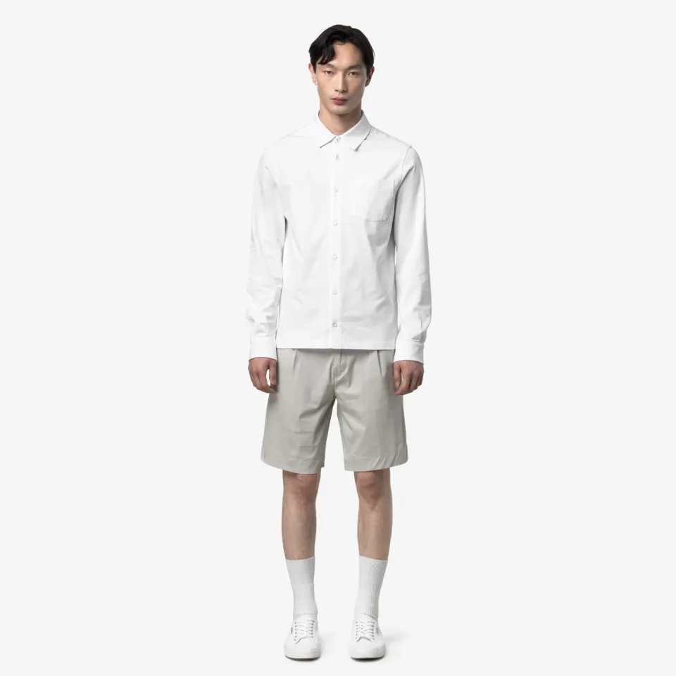 K-Way Severe Twill Tech bermude barbati bej deschis
