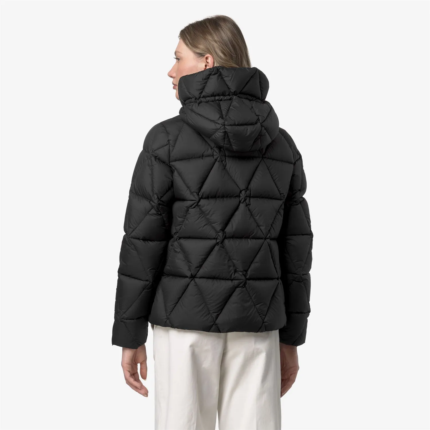 K-Way Lethille Thermo Microfiber geaca dama neagra puf