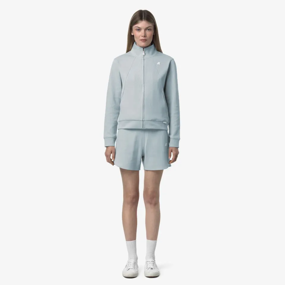 K-Way Otieze Interlock pantaloni scurti albastri dama