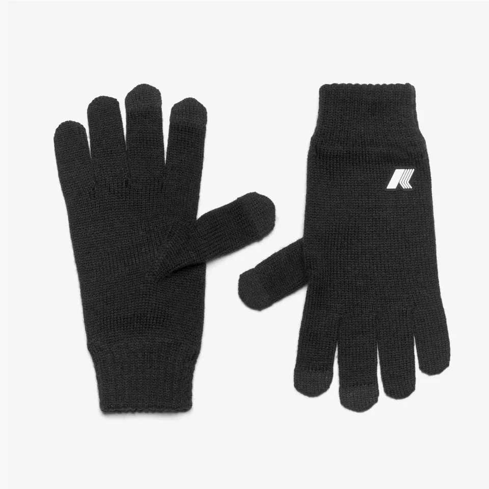K-Way Alfred manusi unisex Black Pure lana
