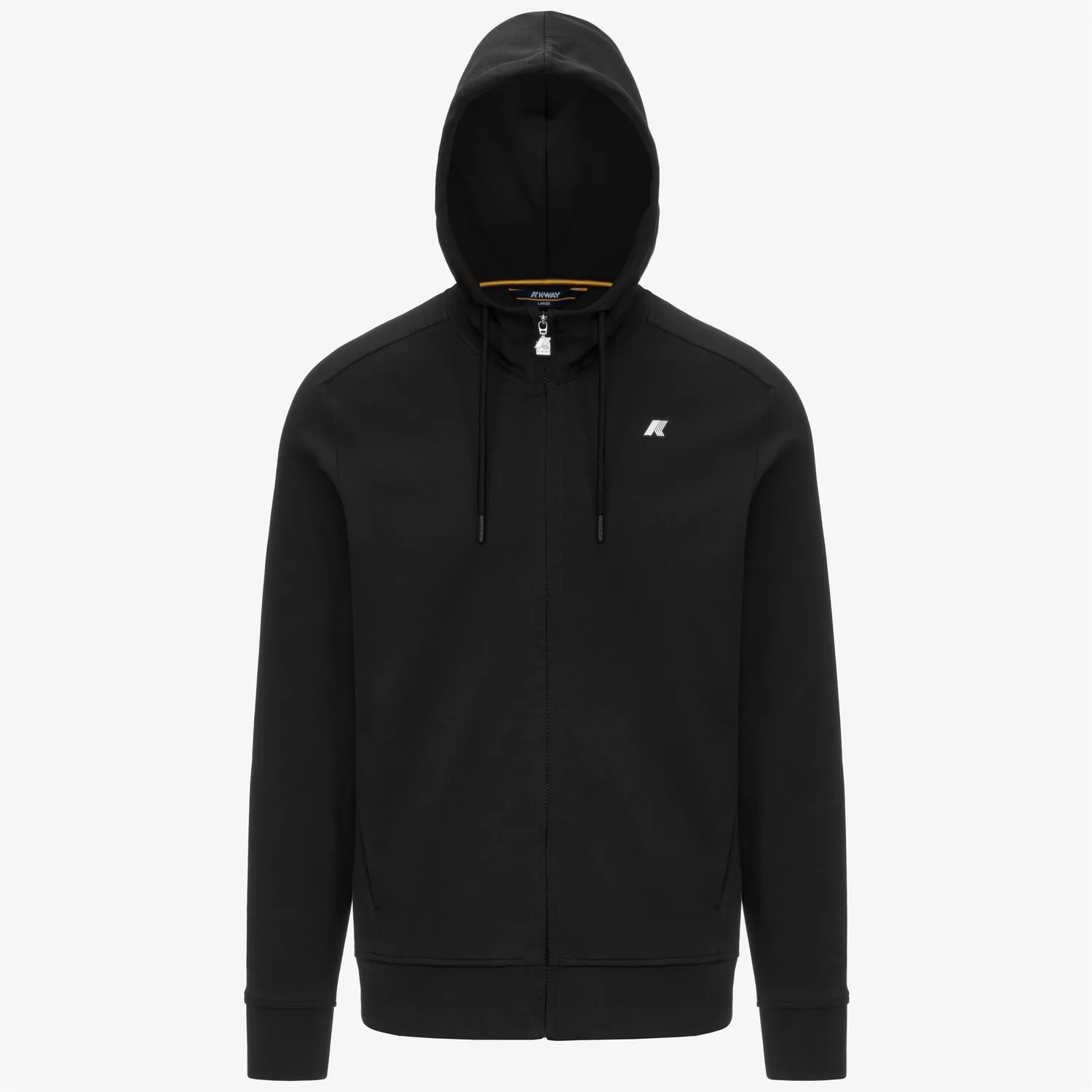 K-Way Anton K31367W hanorac fleece negru fermoar