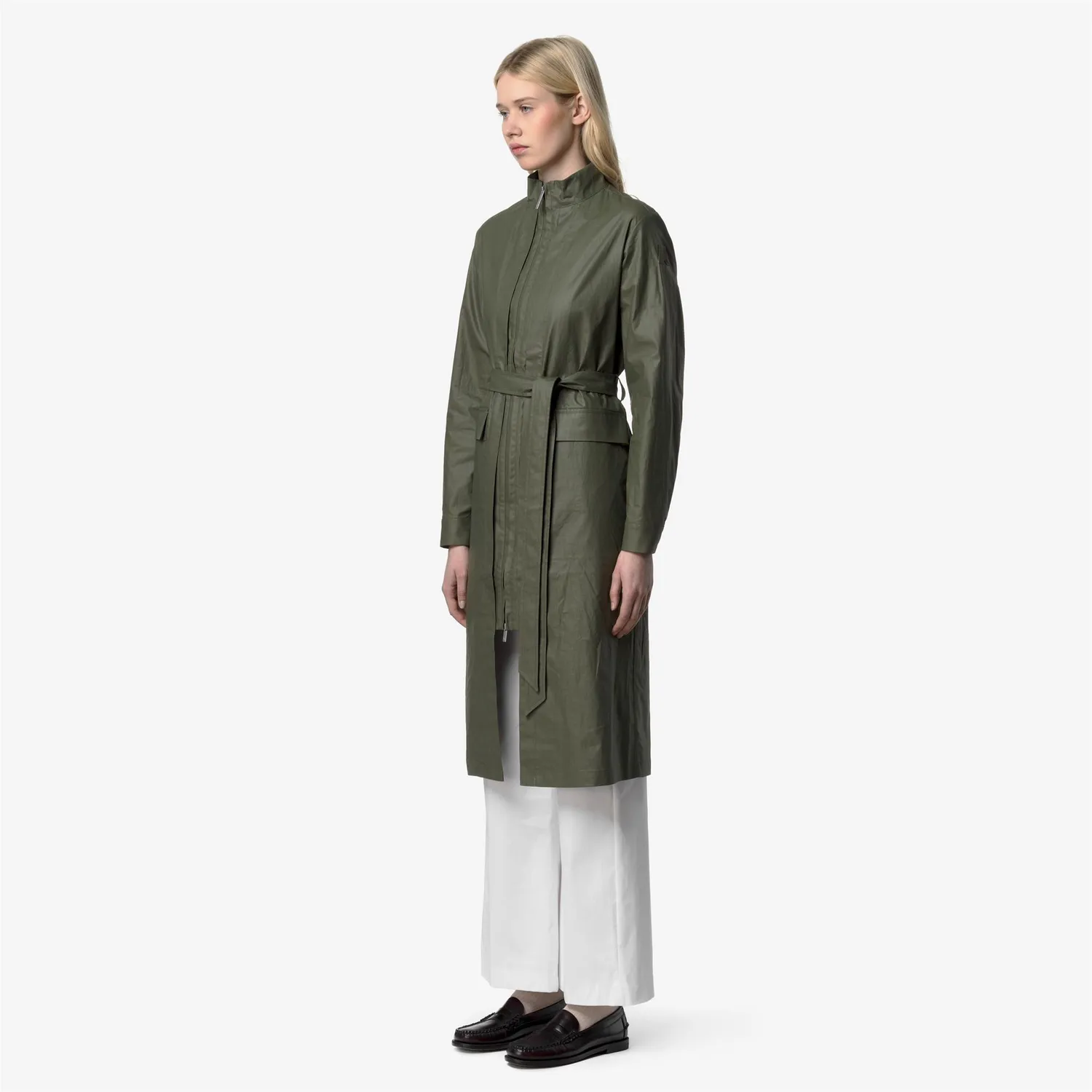 K-Way Horien Geaca Lunga Dama Verde Lichen