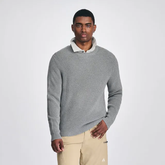 Eddie Bauer Signature pulover barbati Htr Rust cu guler rulat