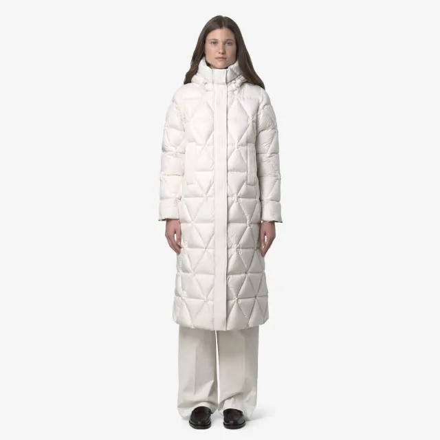 K-Way Ruenne Thermo geacă damă White Gardenia cu puf
