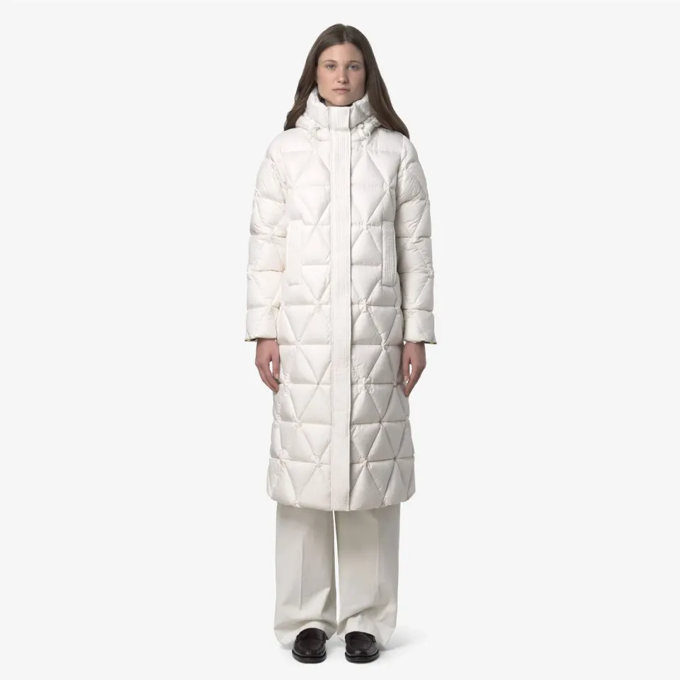 K-Way Ruenne Thermo geacă damă White Gardenia cu puf