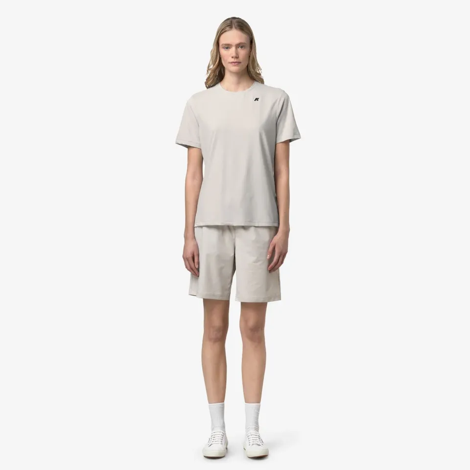 K-Way Sergine Travel tricou unisex Beige LT cu uscare rapida
