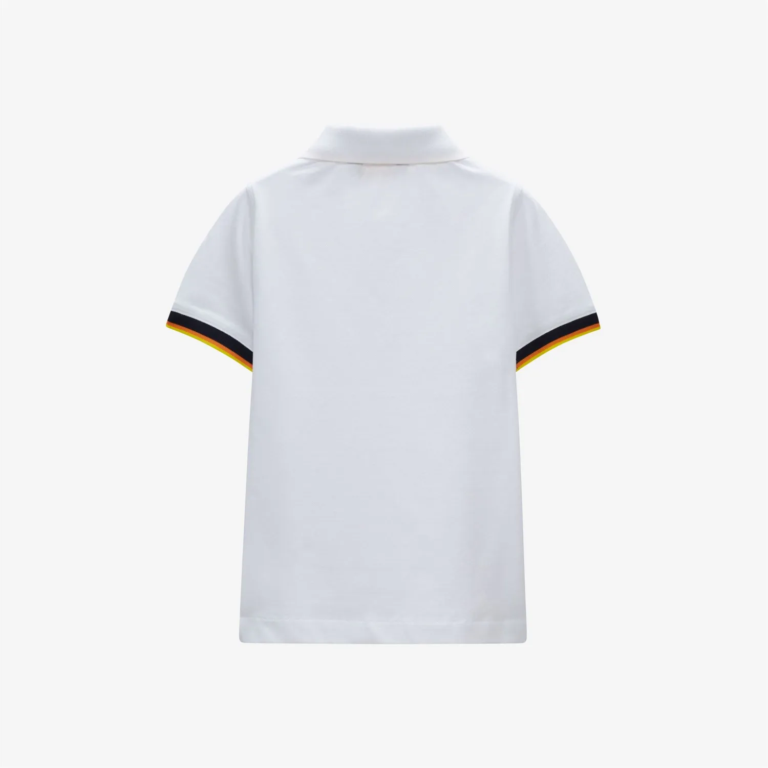 K-Way P. Vincent tricou polo baiat alb bumbac