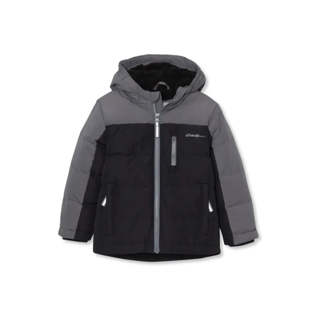 Eddie Bauer Classic Down geaca baieti neagra calduroasa