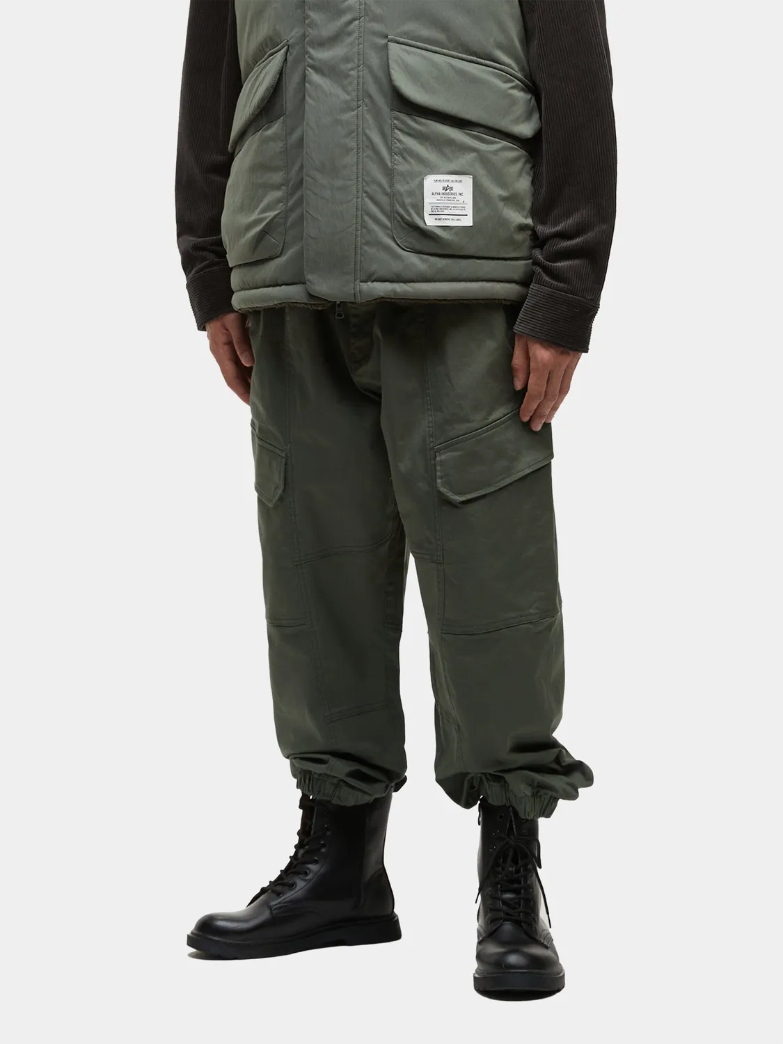 Alpha Industries UNFRM pantalon cargo negru barbati