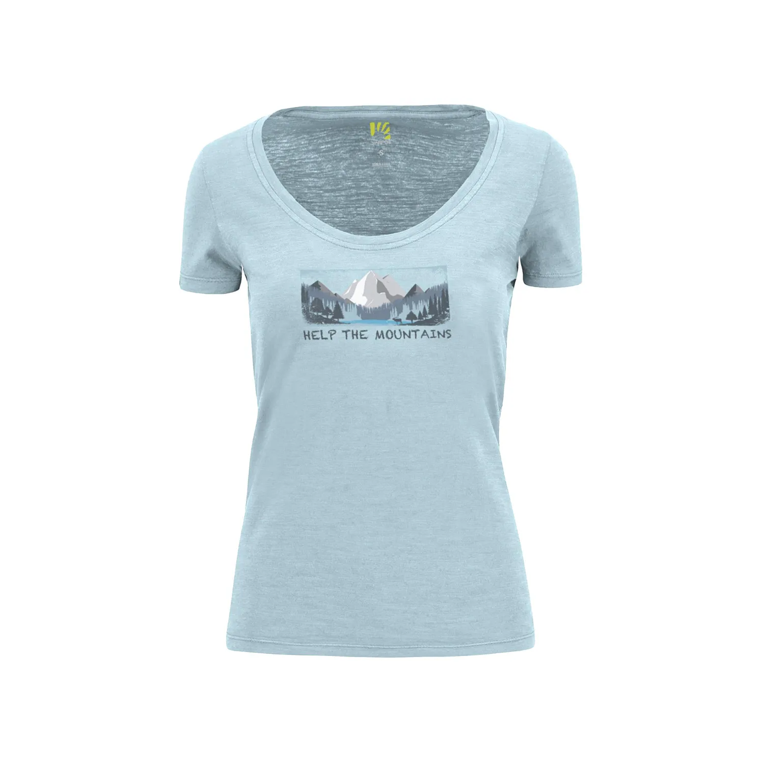 Karpos Ambretta W T-Shirt tricou bumbac mesaj munte