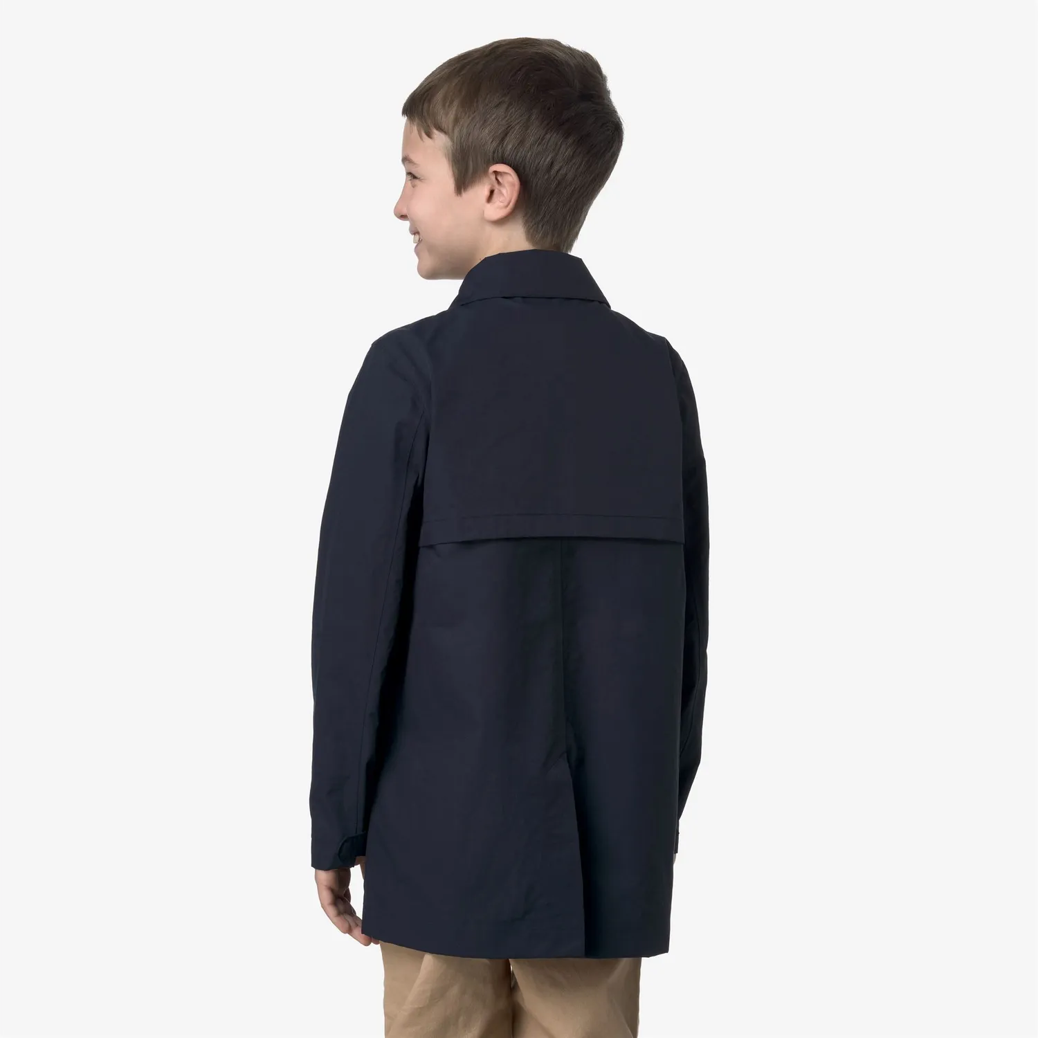 K-Way P. Kenley Cotton Nylon geaca baieti albastru