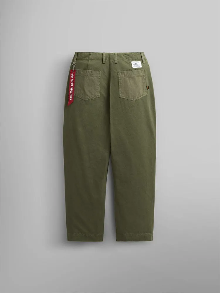 Alpha Industries Fatigue Mod pantaloni dama verde bumbac