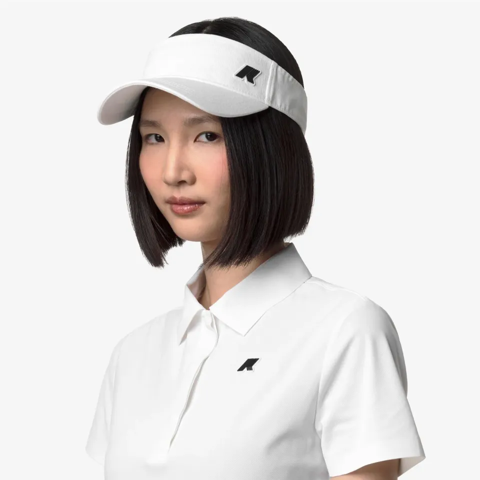 K-Way Jocelyn Golf cozoroc unisex alb bumbac